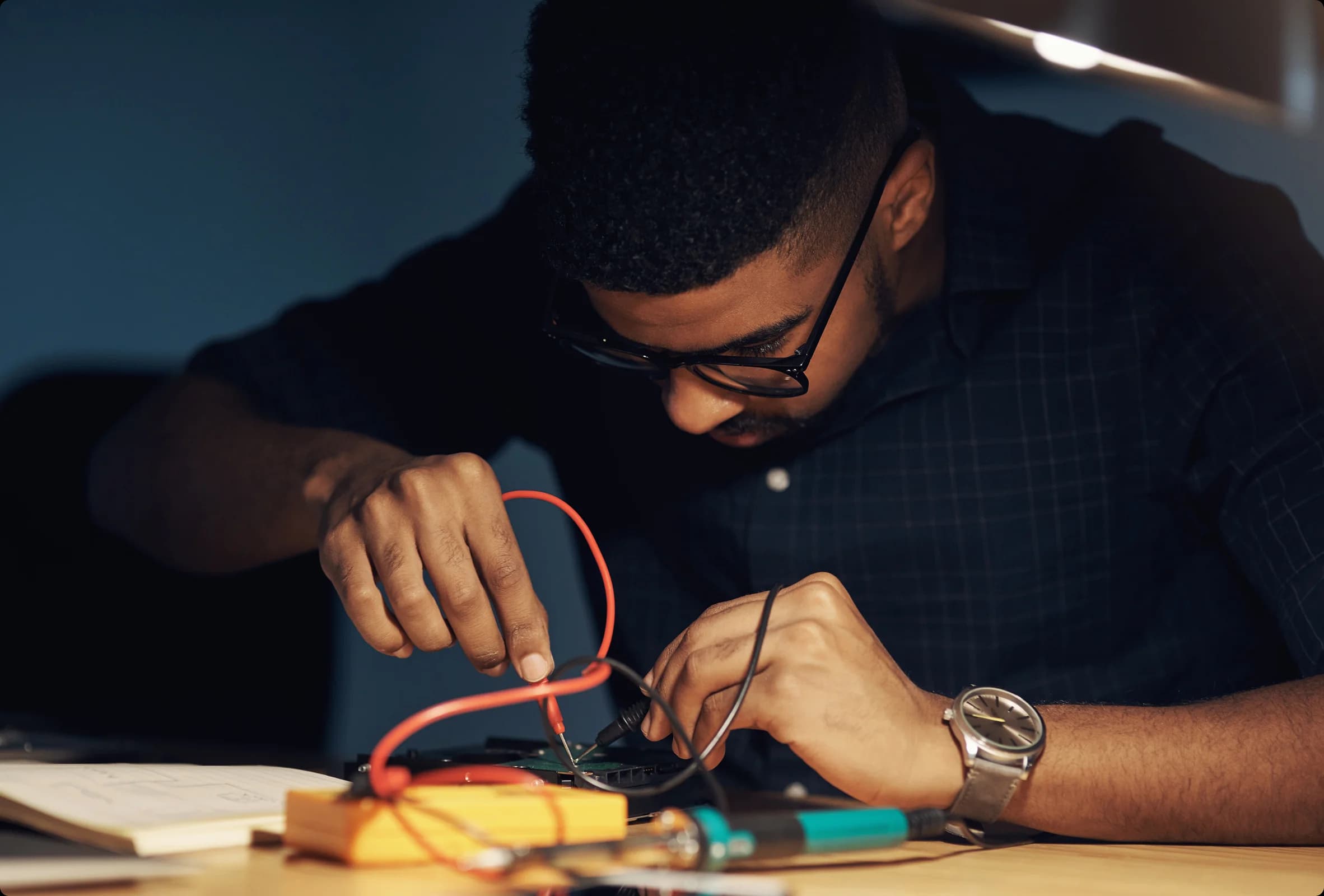 Imagem representativa do curso de Engenharia Elétrica