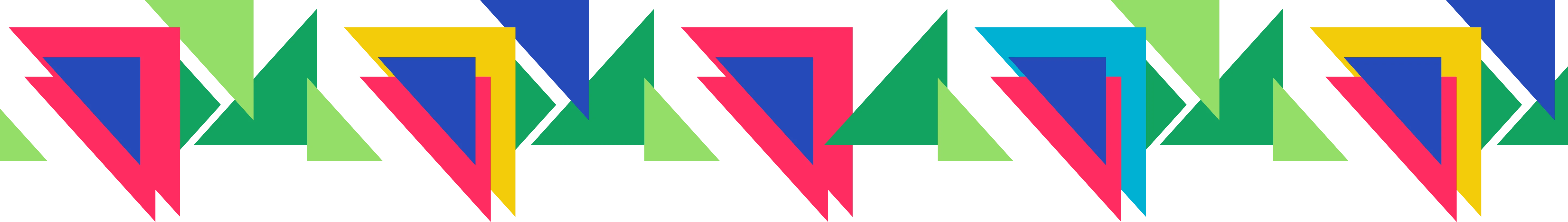 Formas geometricas da nova identidade visual da UniFECAF