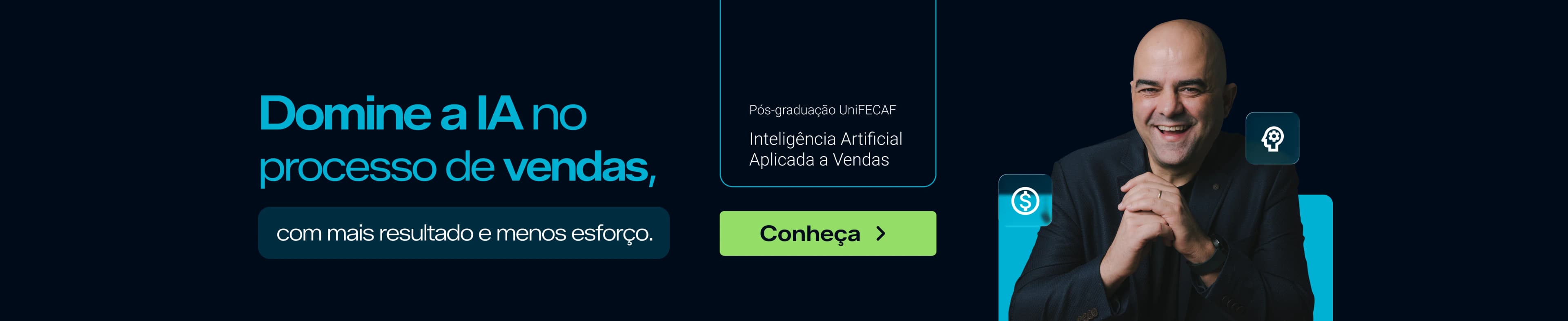 Pós-Graduação em Inteligência Artificial aplicada a Vendas | UniFECAF