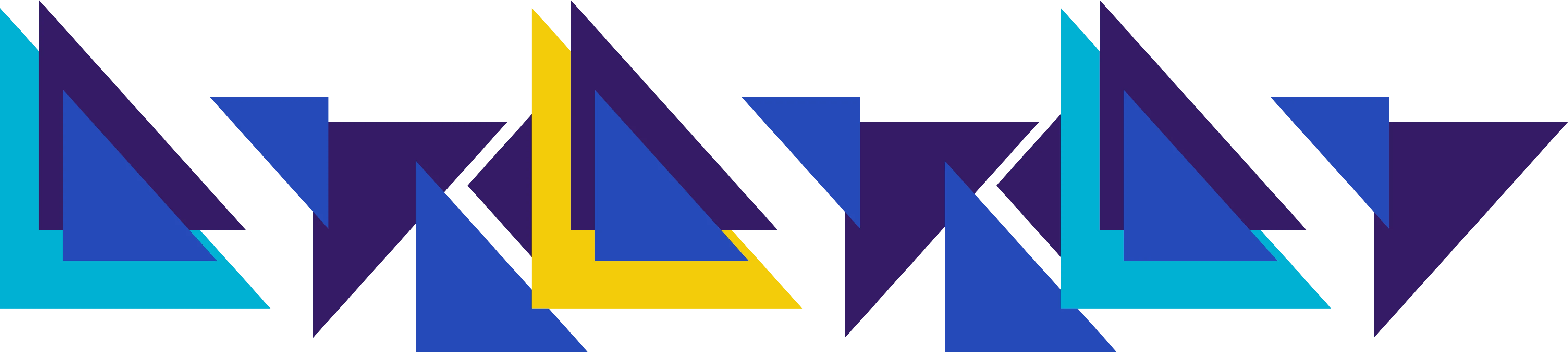 Imagens de formas geometricas no fundo da seção