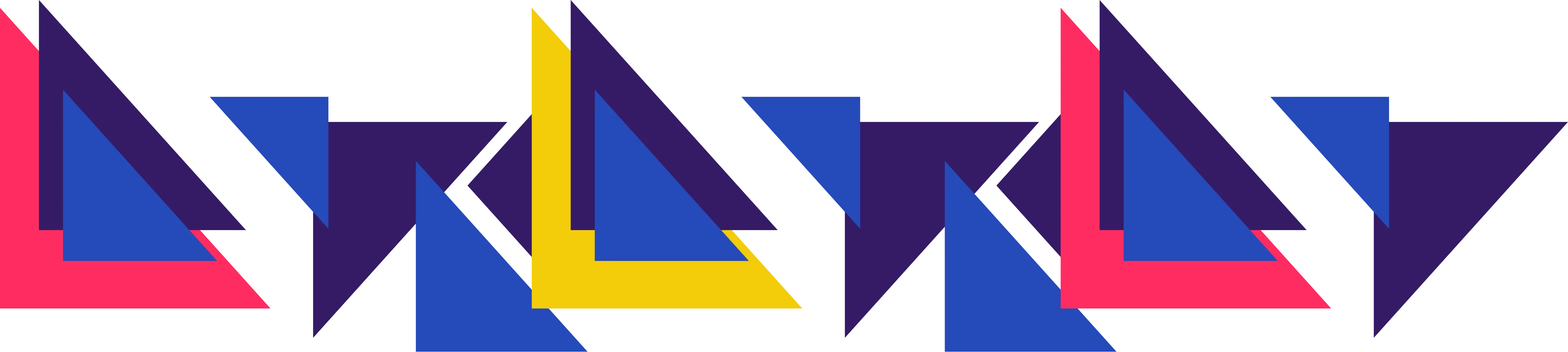 Imagens de formas geometricas no fundo da seção