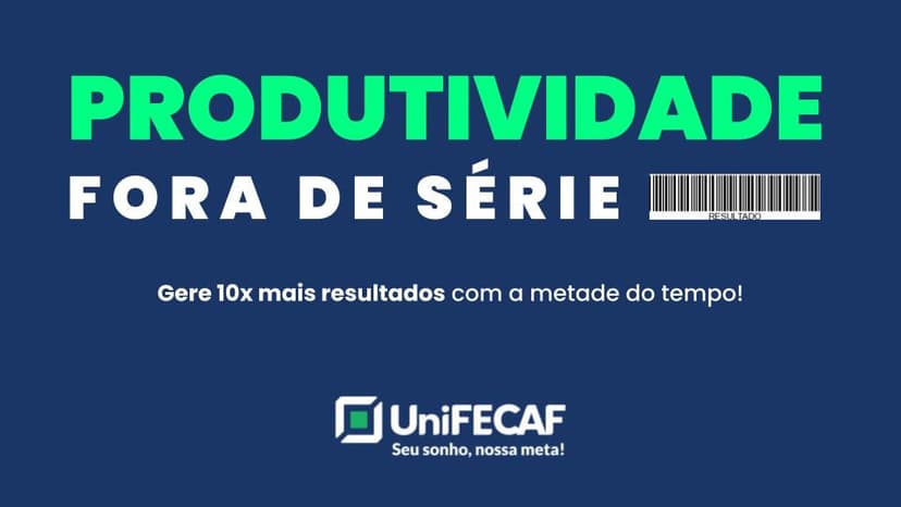 Curso Gratuito Produtividade Fora de Série
