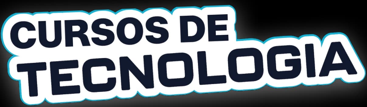 Sticker de cursos de Tecnologia