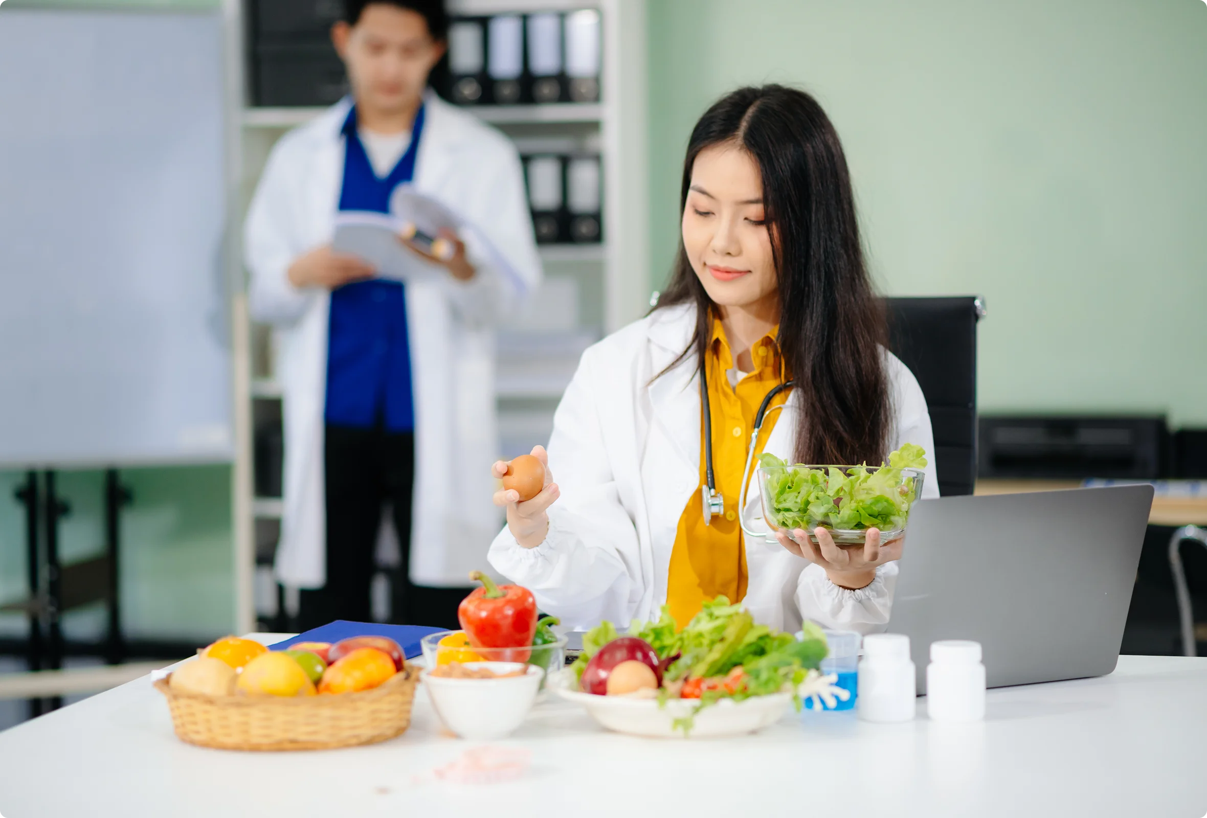 Imagem representativa do curso de Nutrição