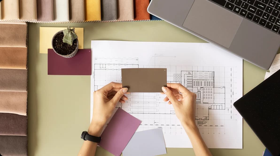Ilustração da área de Arquitetura