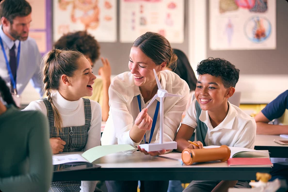 Ilustração da área de Educação