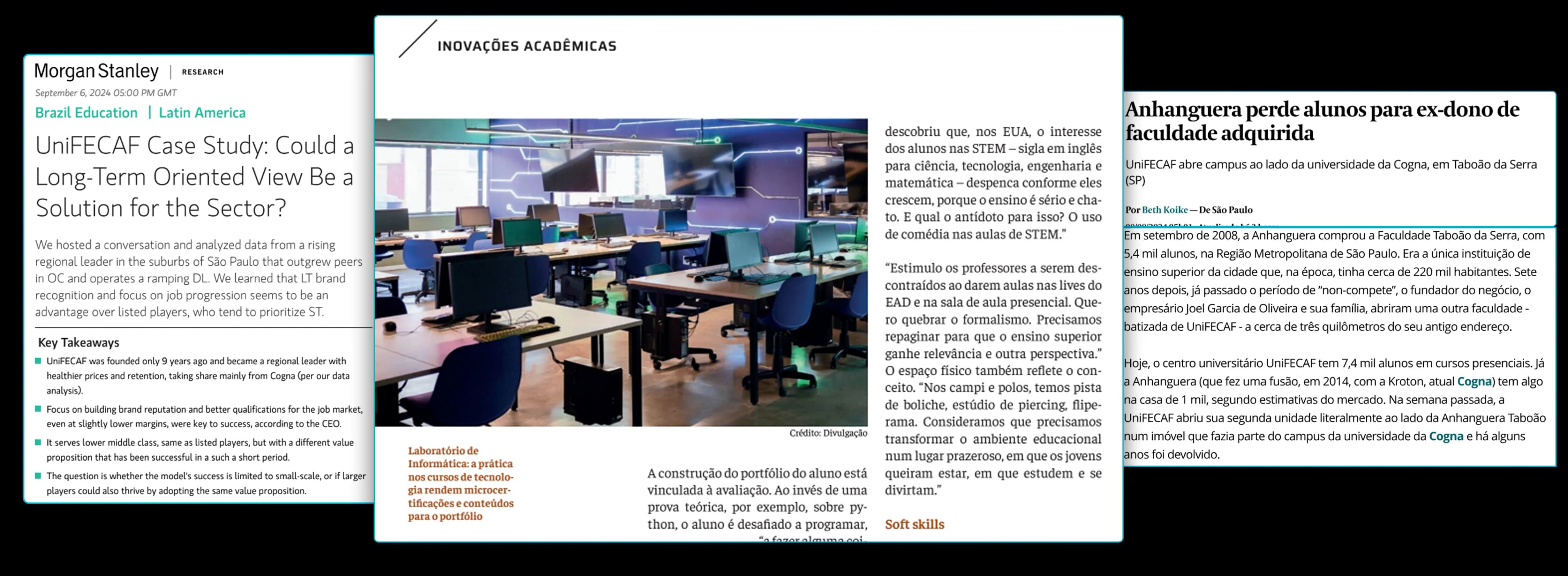 Notícias sobre a UniFECAF